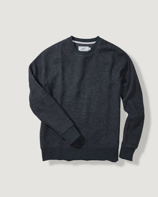 Heather Reverse Fleece Crew Charcoal Heather