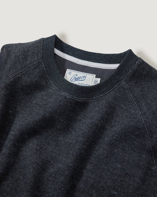 Heather Reverse Fleece Crew Charcoal Heather