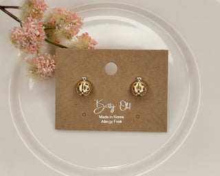 Ladybug Post Earring