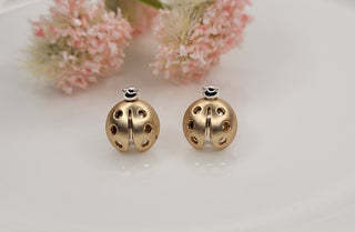 Ladybug Post Earring