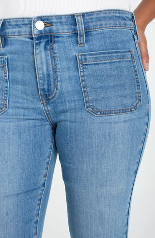 Capri With Patch Pockets