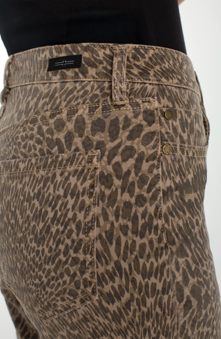 Kennedy Straight w/ Wide Hem - Abstract Animal
