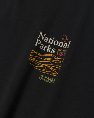 National Parks Outline Checklist Tee