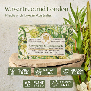 Lemongrass & Lemon Myrtle Soap Bar