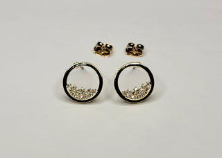 Clustered Post Earring