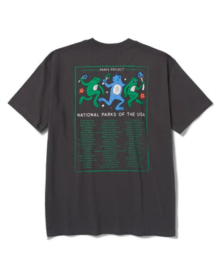 Great Outdoors Dancin' Frog Checklist Tee