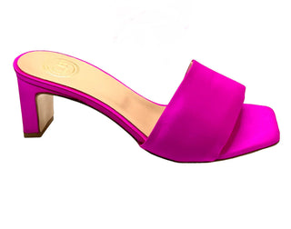 Positano Heel - Fuchsia