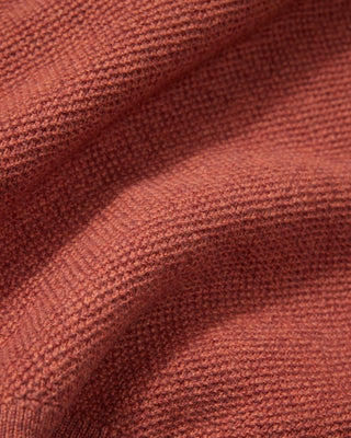 Ernest Cotton Cashmere Crew Orange Rust