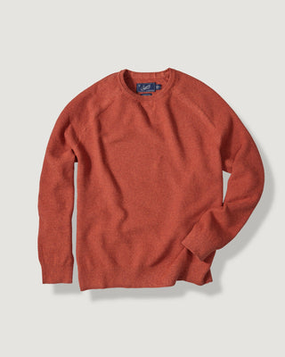Ernest Cotton Cashmere Crew Orange Rust