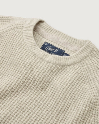 Marlow Raglan Crew Almond