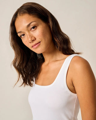 Lindy Tank - White