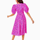 Juney Elbow Sleeve Cotton Midi Dress