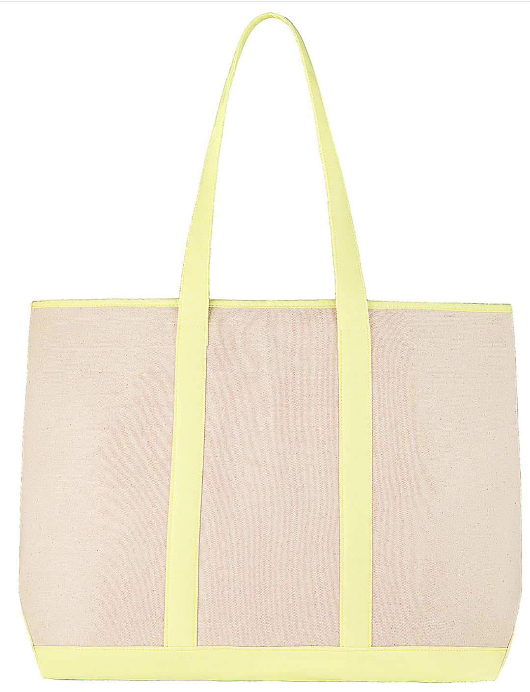 Large Shopper Tote - Banana