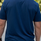 Performance Polo - Heather Navy