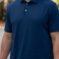 Performance Polo - Heather Navy