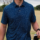 Performance Polo - Navy Speckled