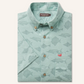 Atoll Woven Shirt - Geometric Fish Blue