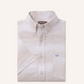 The Richard Dress Shirt - Linen Lines Taupe