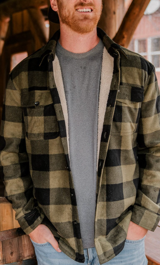 Shacket - Mallard Green Plaid