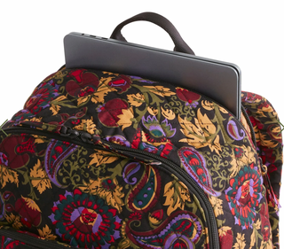 Bancroft BackpackMidnight Garden Paisley in Cotton gabardine