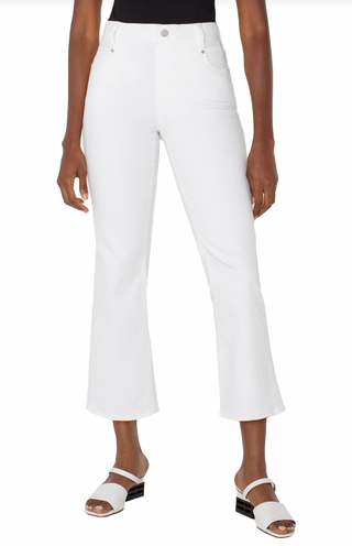 gia glider crop flare w tulip back slit 25.5"