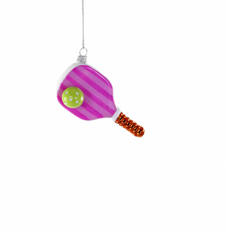 Pink Pickleball Ornament