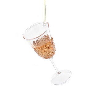 Wine Glass Rosé Ornament