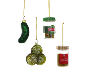 Assorted Pickle Ornaments