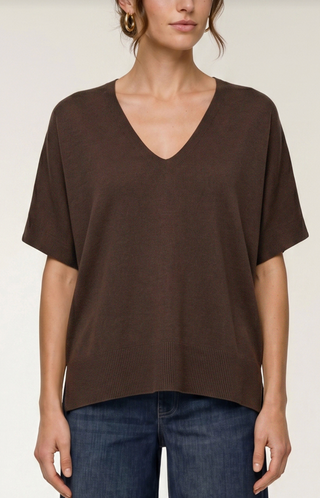 V neck dolman popover java