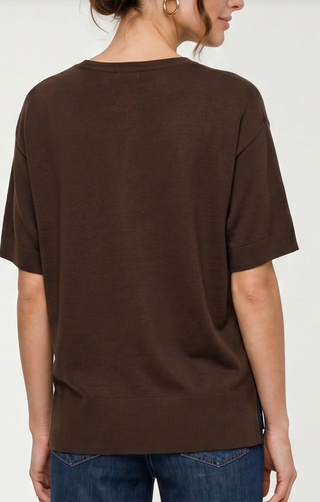 V neck dolman popover java