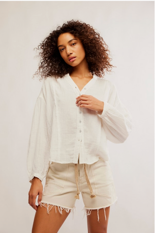 Valley Double Cloth Top