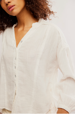 Valley Double Cloth Top