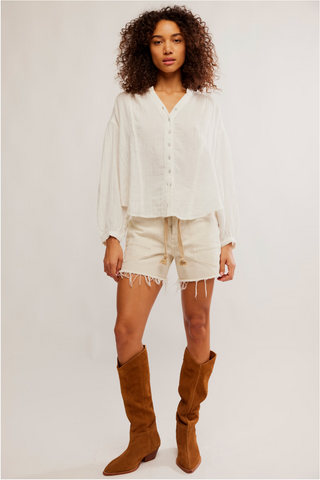 Valley Double Cloth Top