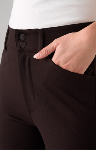 High rise riding leggings