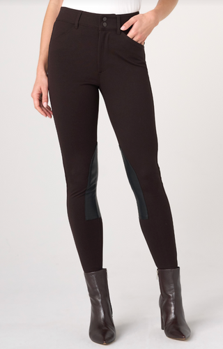 High rise riding leggings