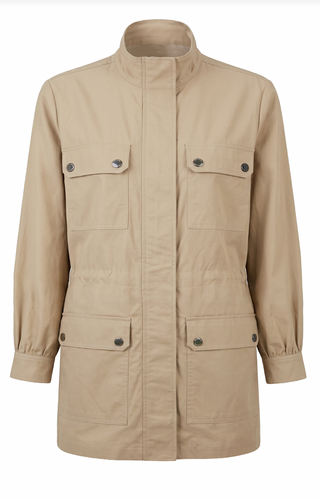 Harvest khaki utility jacket