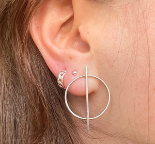 Ball Studs in Silver 4mm