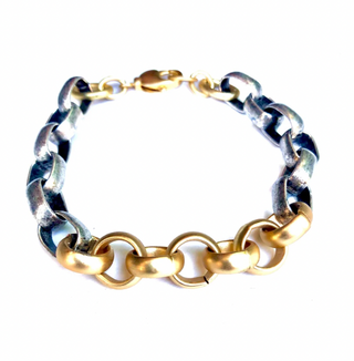 Atlas Bracelet w/ mixed metals