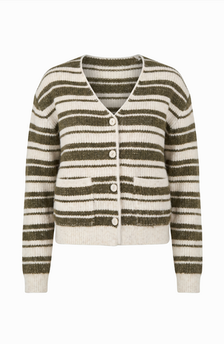 long sleeve button front cardigan sweater