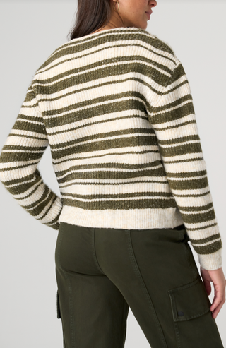 long sleeve button front cardigan sweater