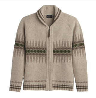 SAWTOOTH BUCK ZIP SWEATER