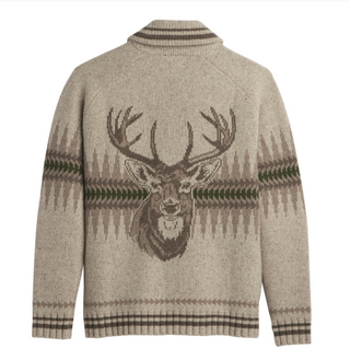 SAWTOOTH BUCK ZIP SWEATER