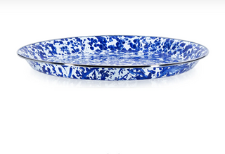 Cobalt Swirl Large Tray