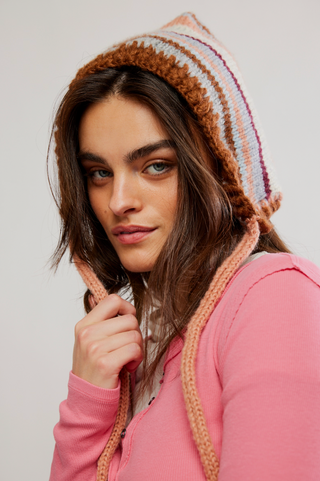 Evie Multi Stripe Bonnet