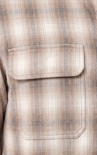 Long sleeve front pocket shirt