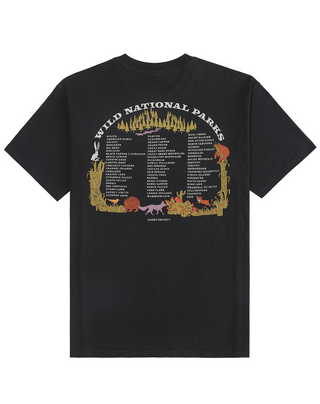 Wild Parks Checklist Pocket Tee