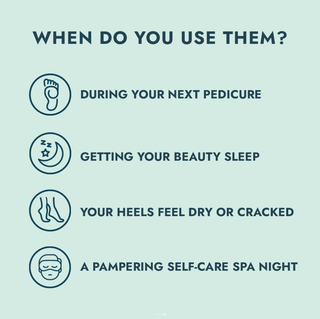 VOESH Moisturizing Heel Socks