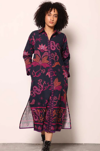 Eliza Dress - Midnight Mosaic