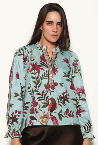 Ashley Top - Opal Mosaic