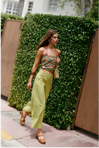 Demi Cotton Linen Pant